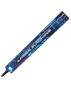 LASER MACHINE | 380 Shot Barrage Candle By Pyro Box Fireworks